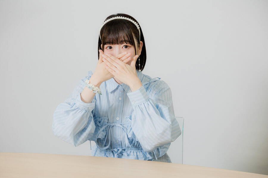 The voice actress behind Ritsu (portrait by Yumiko Mitsuhashi from a LisAni interview)