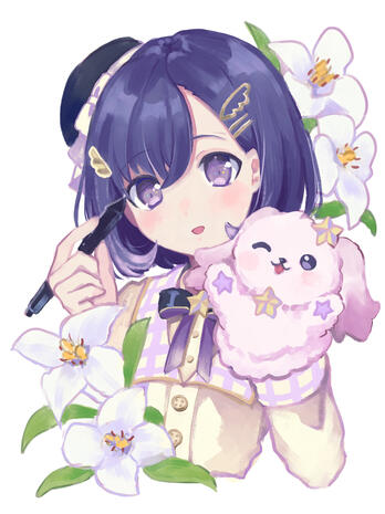 digital painting challenge self portrait