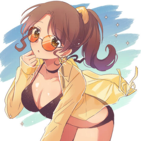 Mister Donut gijinka series (mochi donuts - Soft and springy just like mochi❣️)