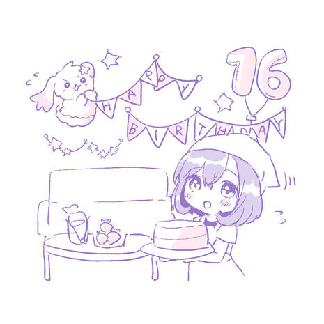 daily life of Miyako series ('birthday✨')