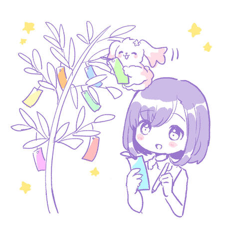 daily life of Miyako series ('tanabata')