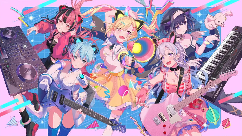 Mugen My World MV illustration