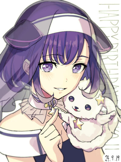 Miyako 2024 birthday illustration