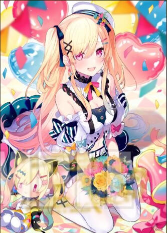 Arale&#39;s 2024 birthday goods illustration by Saine