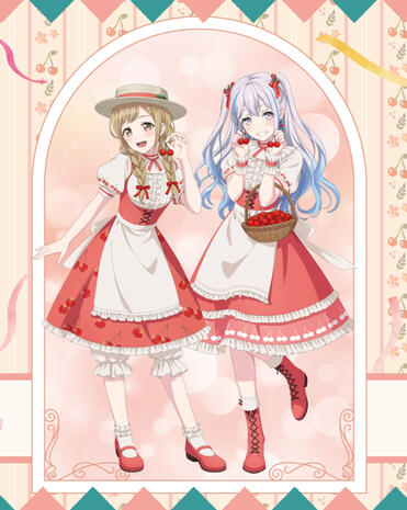 BanG Dream! x Sweets Paradise collab café key visual