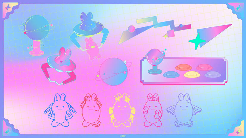 main channel stream assets by Tamano Hazuki