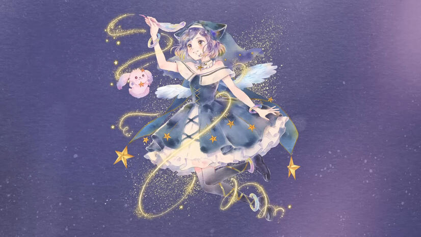 illust for Miyako's TOMORROW cover by nikki