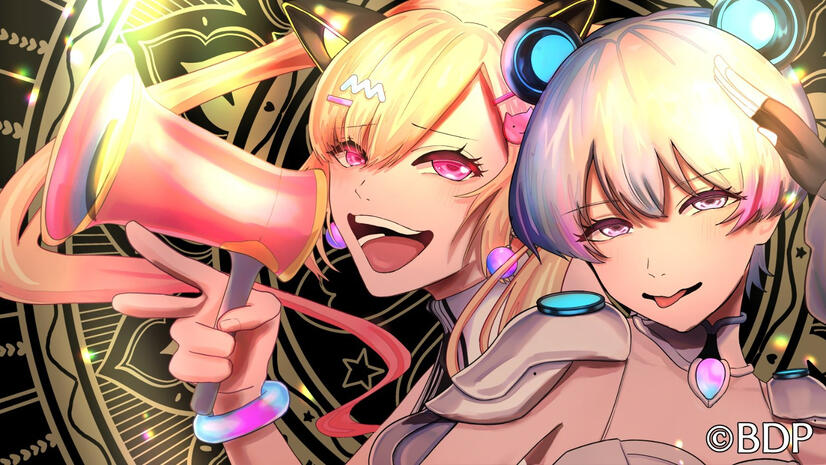 illust for Arale &amp; Ritsu&#39;s Show cover by ryuryu