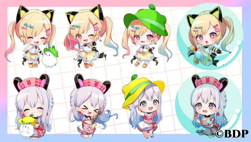 illust for Arale &amp; Nonoka&#39;s Bokutachi Itsudemo Shuwasshuwa! cover by Hinamochi