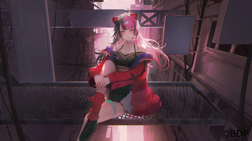 illust for Yuno&#39;s Uninterrupted Indigo cover by Arahenas