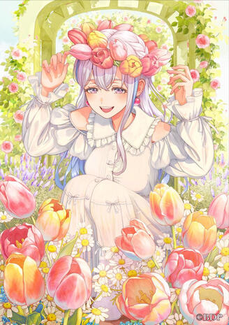 Nonoka&#39;s 2025 birthday goods illust by NAKAuMA