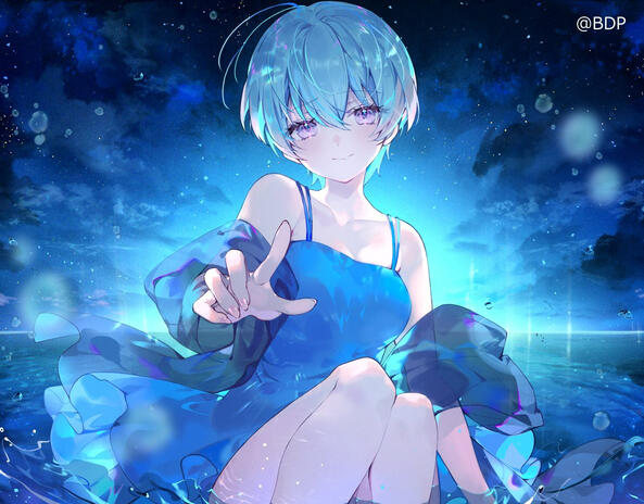 illust for Ritsu&#39;s Hide and Seek cover by shiohana