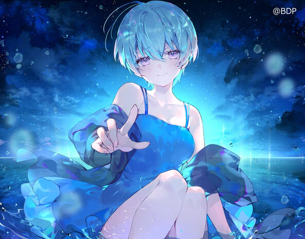 illust for Ritsu's Hide and Seek cover by shiohana