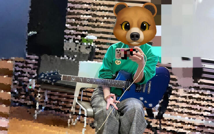 Studio selfie by Ritsu