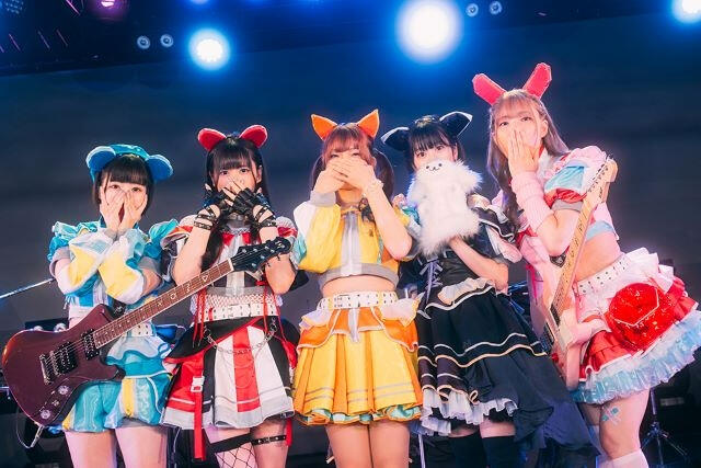 group shot of the band from the 1st live