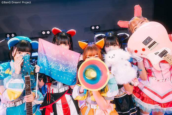 group shot of the band from the 1st live