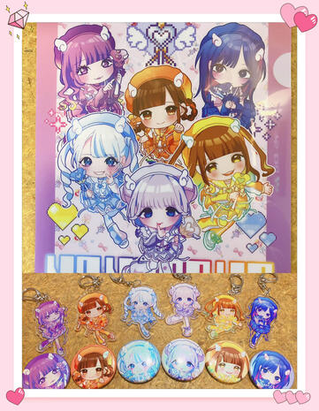 NANIMONO merch designed by Miyako