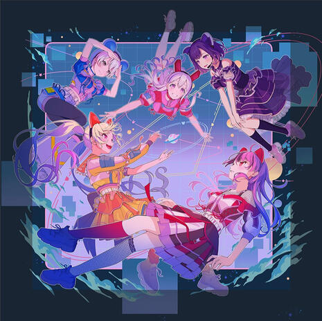 Yumemita in their stage outfit designs from the 2nd LIVE key visual (illustrated by Nobusawa Osamu)
